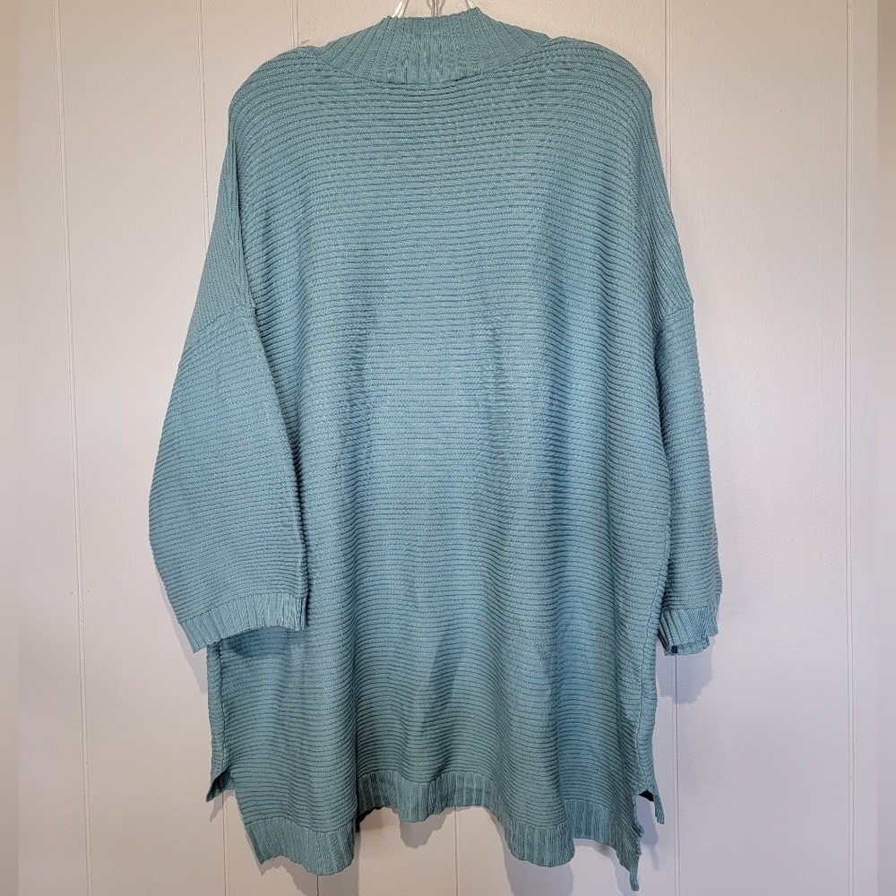 Cyrus Women's Light Blue Cowl Neck Sweater - Picture 7 of 7